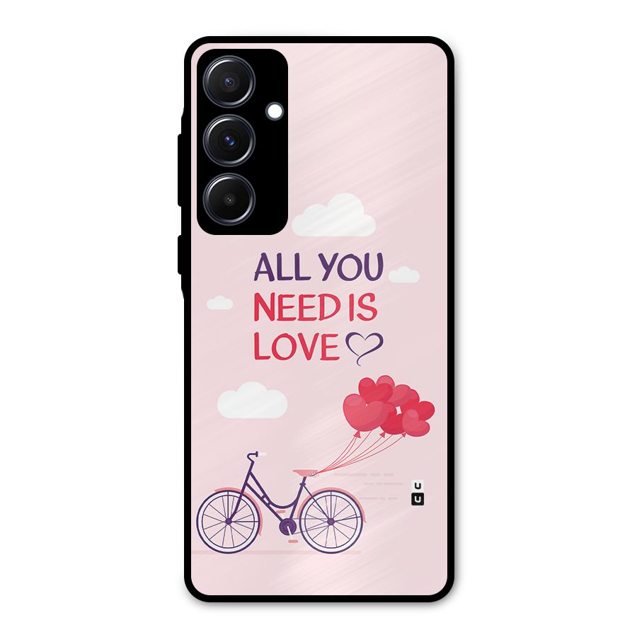 Cycle Of Love Metal Back Case for Galaxy A55