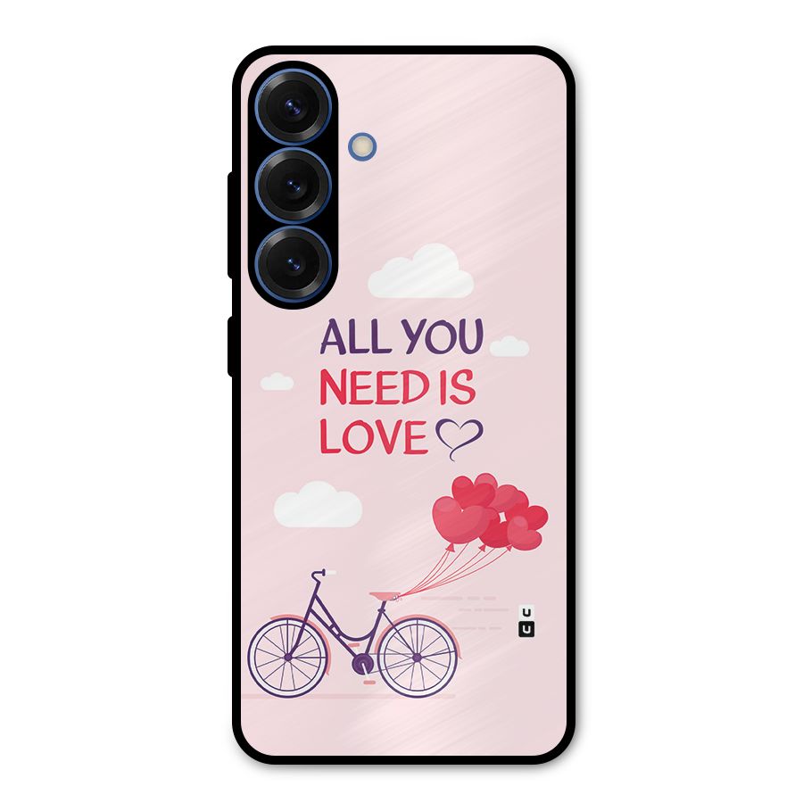 Cycle Of Love Metal Back Case for Galaxy S25