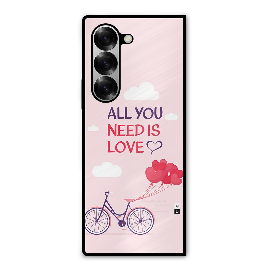 Cycle Of Love Metal Back Case for Galaxy Z Fold6