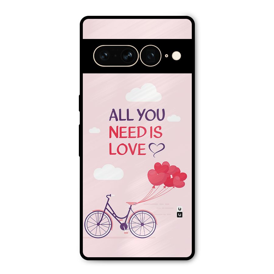Cycle Of Love Metal Back Case for Google Pixel 7 Pro