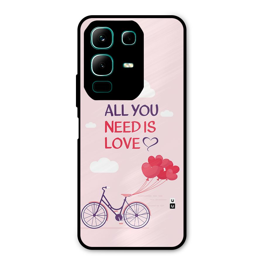 Cycle Of Love Metal Back Case for Infinix Note 50x
