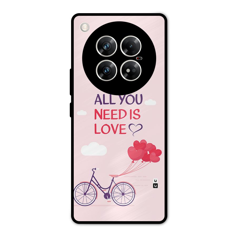 Cycle Of Love Metal Back Case for Infinix Zero 40 5G