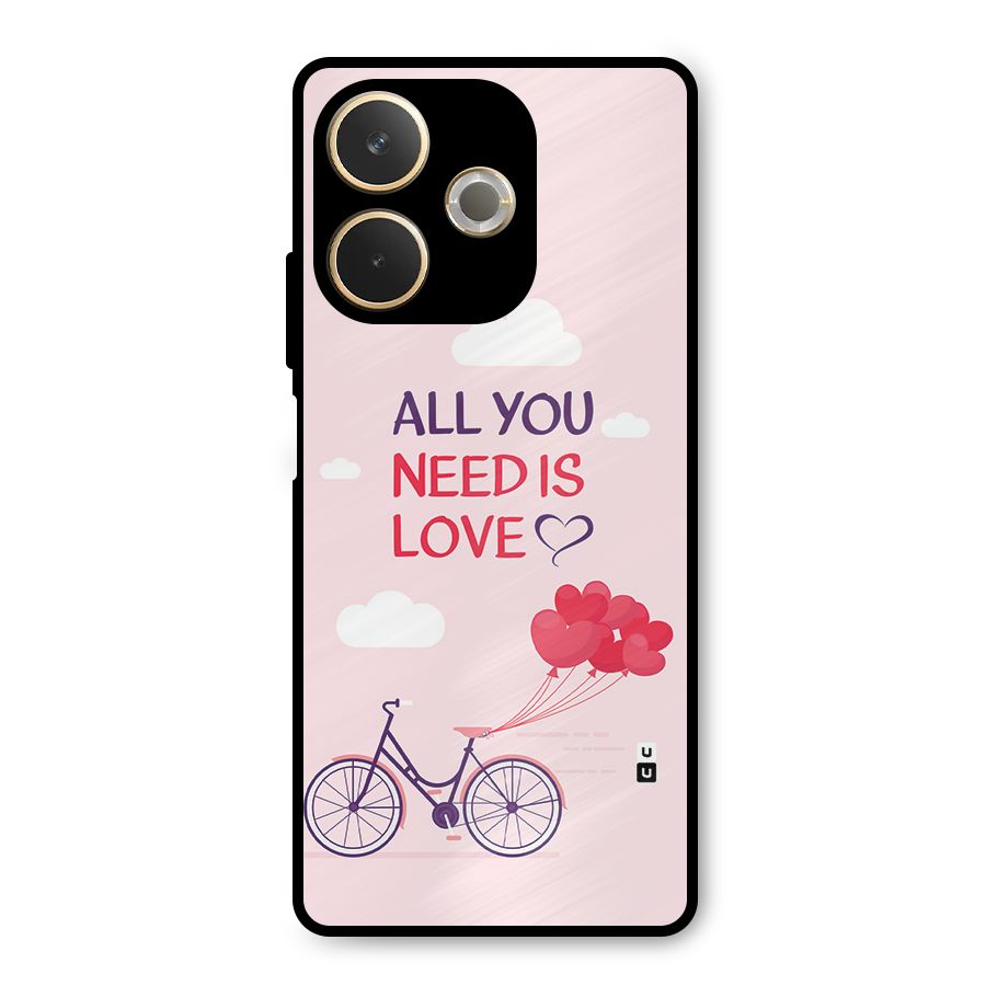 Cycle Of Love Metal Back Case for Oppo A5 Pro