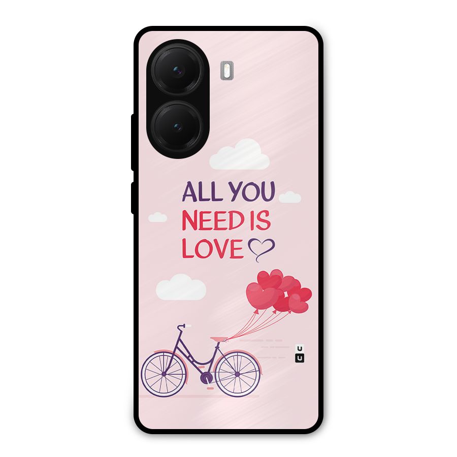 Cycle Of Love Metal Back Case for Poco X7 Pro