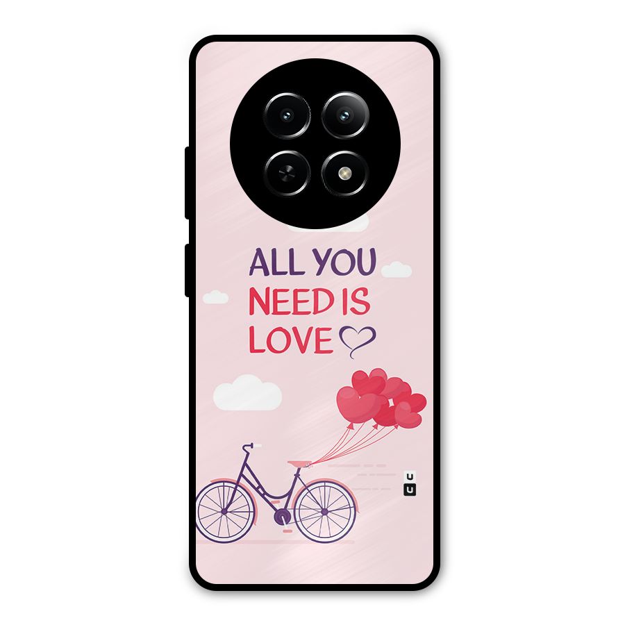 Cycle Of Love Metal Back Case for Realme 12 5G