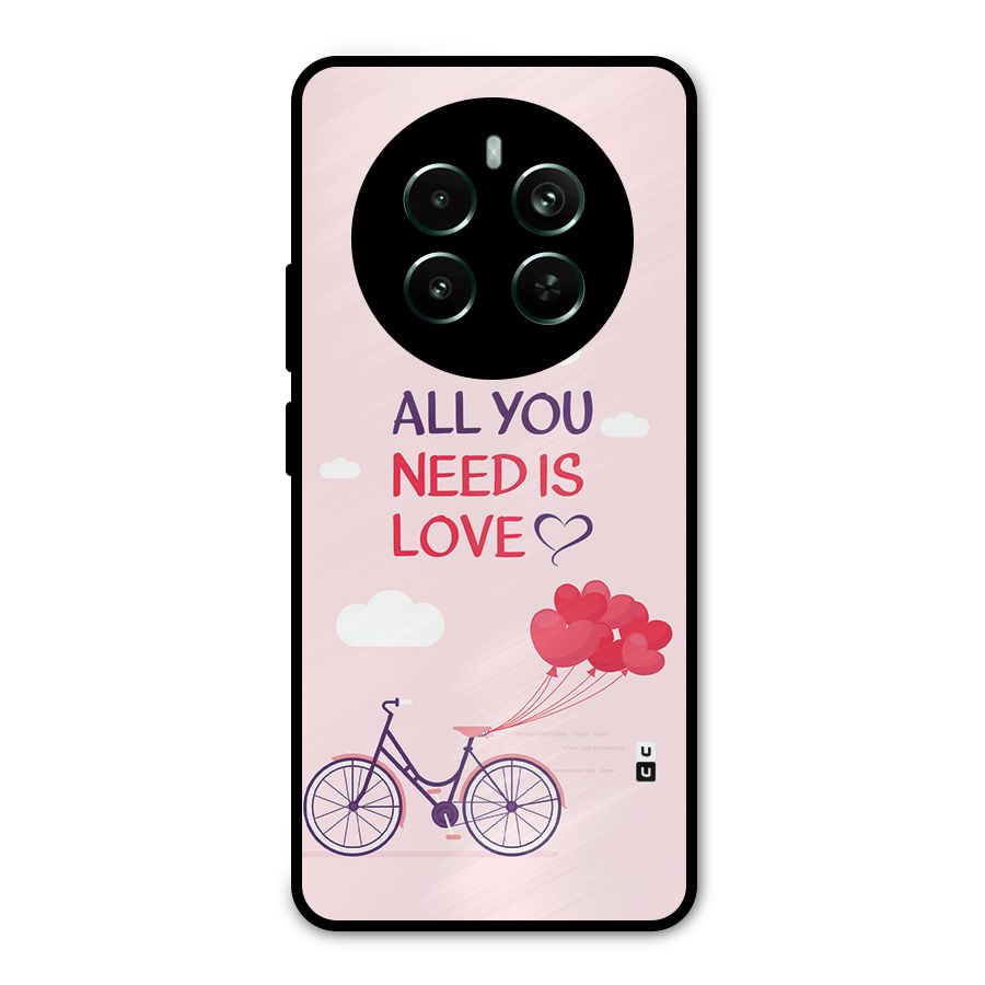 Cycle Of Love Metal Back Case for Realme 12 Pro Plus