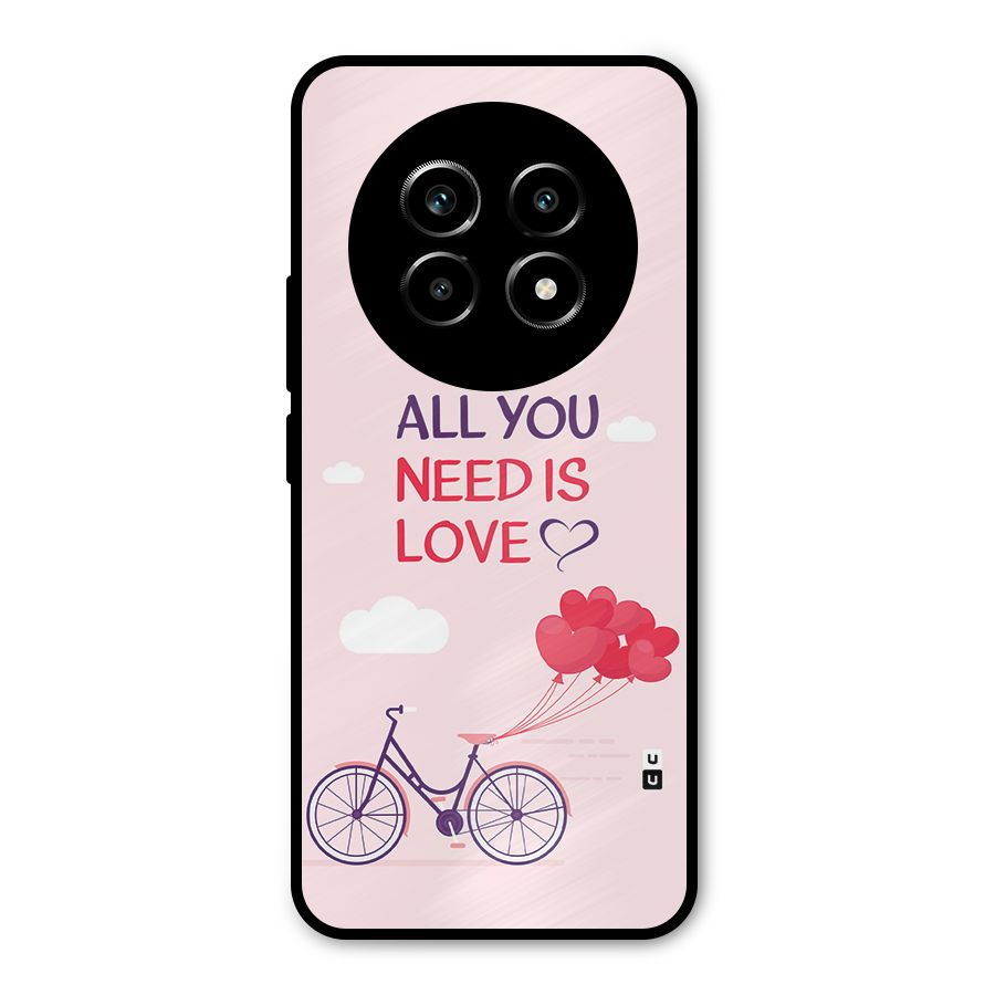 Cycle Of Love Metal Back Case for Realme 13 Pro