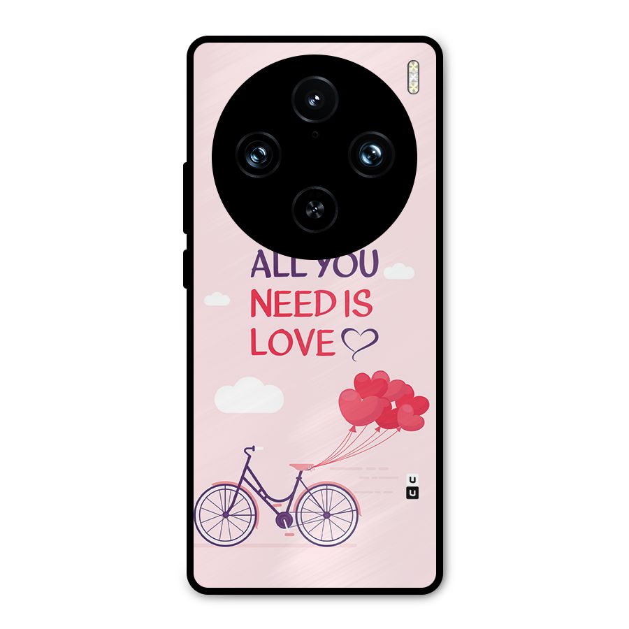 Cycle Of Love Metal Back Case for Vivo X100 Pro