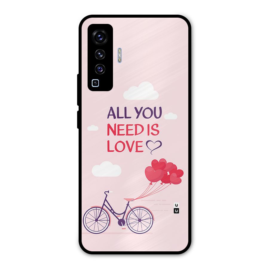Cycle Of Love Metal Back Case for Vivo X50