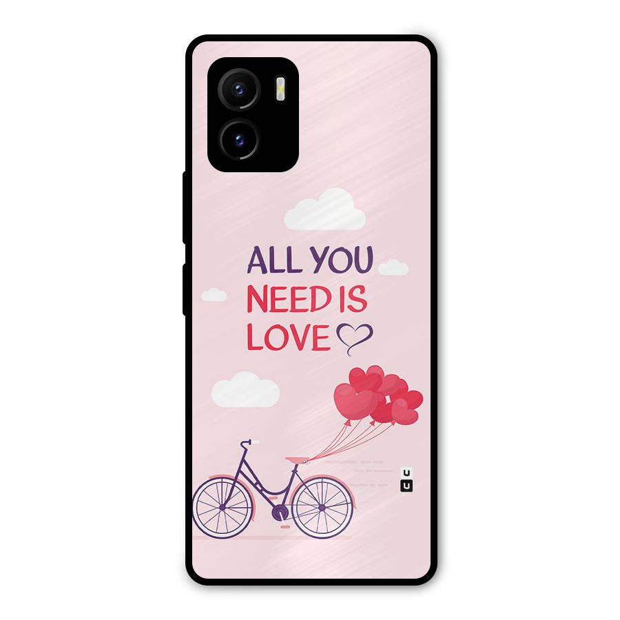 Cycle Of Love Metal Back Case for Vivo Y15s
