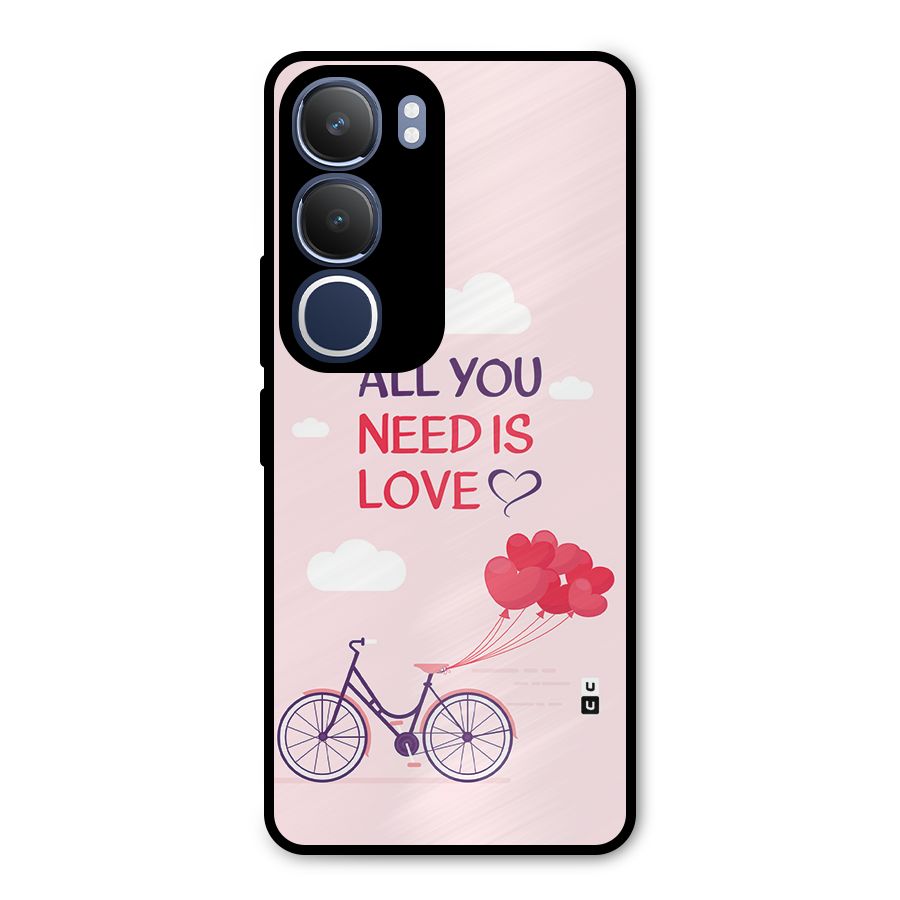 Cycle Of Love Metal Back Case for Vivo Y29