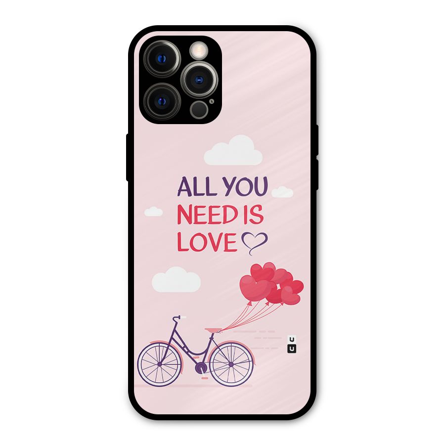Cycle Of Love Metal Back Case for iPhone 12 Pro Max