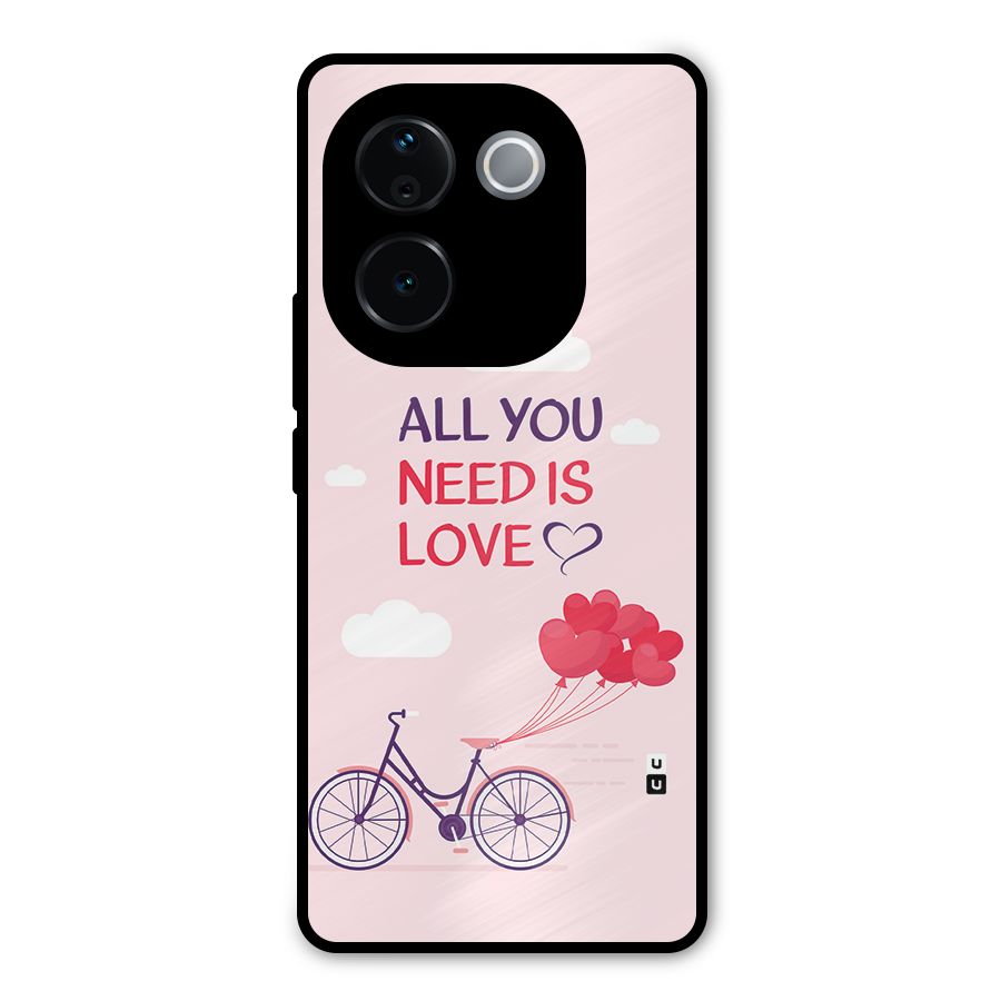 Cycle Of Love Metal Back Case for iQOO Z9s Pro