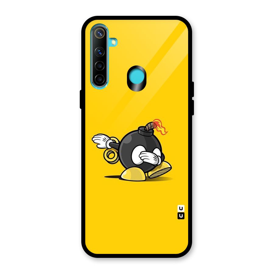 Dab Bomb Glass Back Case for Realme 5
