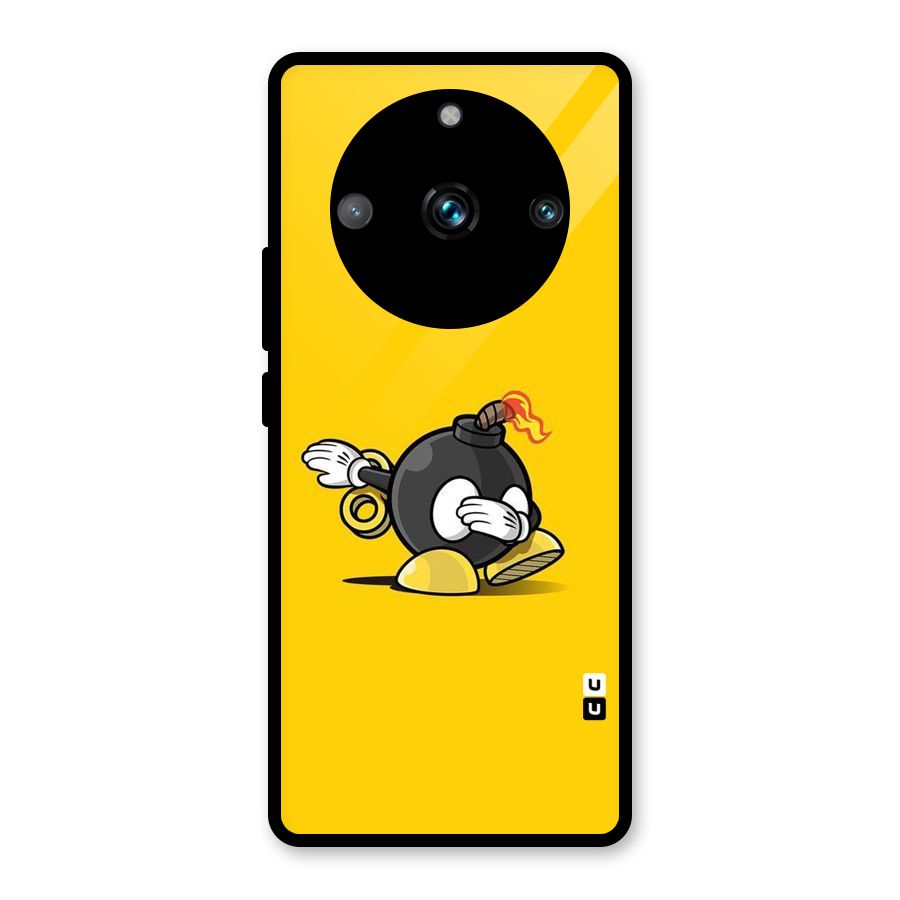 Dab Bomb Glass Back Case for Realme Narzo 60 Pro