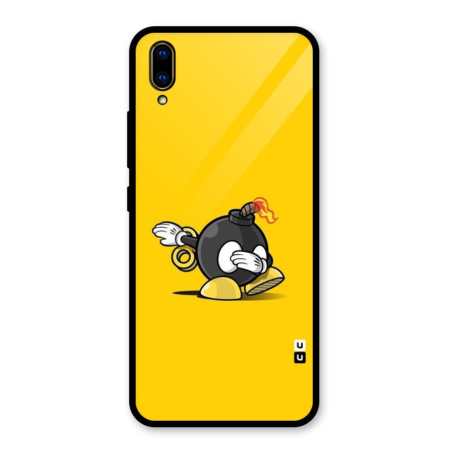 Dab Bomb Glass Back Case for Vivo V11 Pro