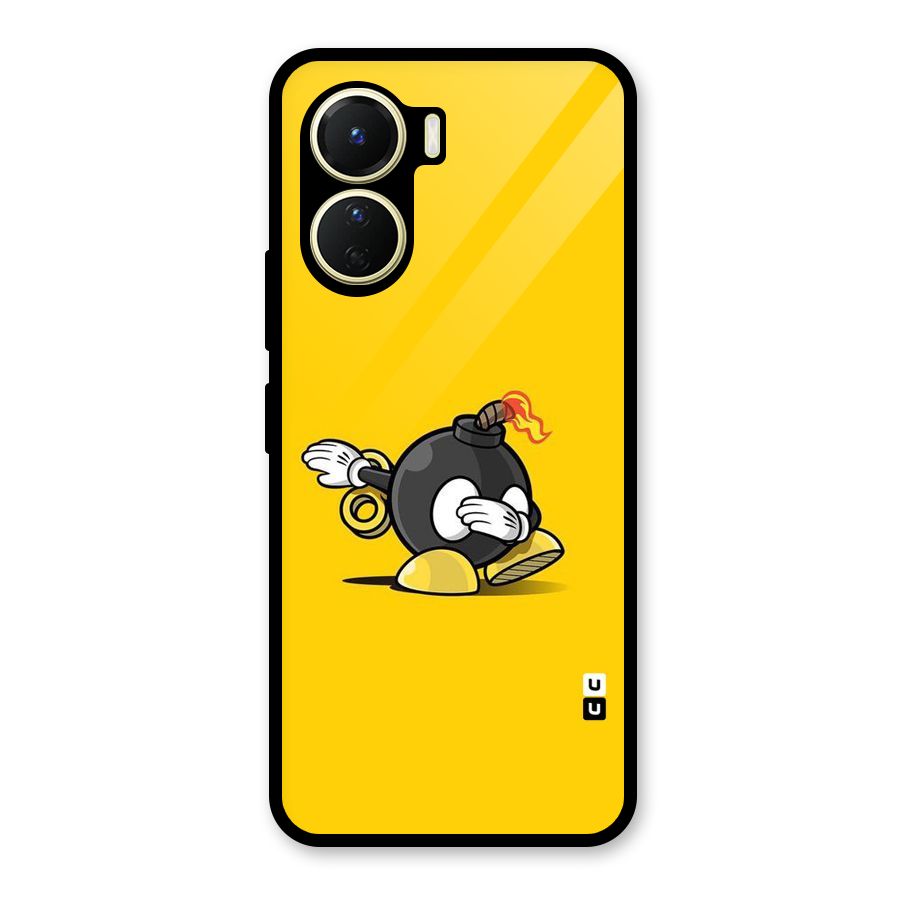 Dab Bomb Glass Back Case for Vivo Y16