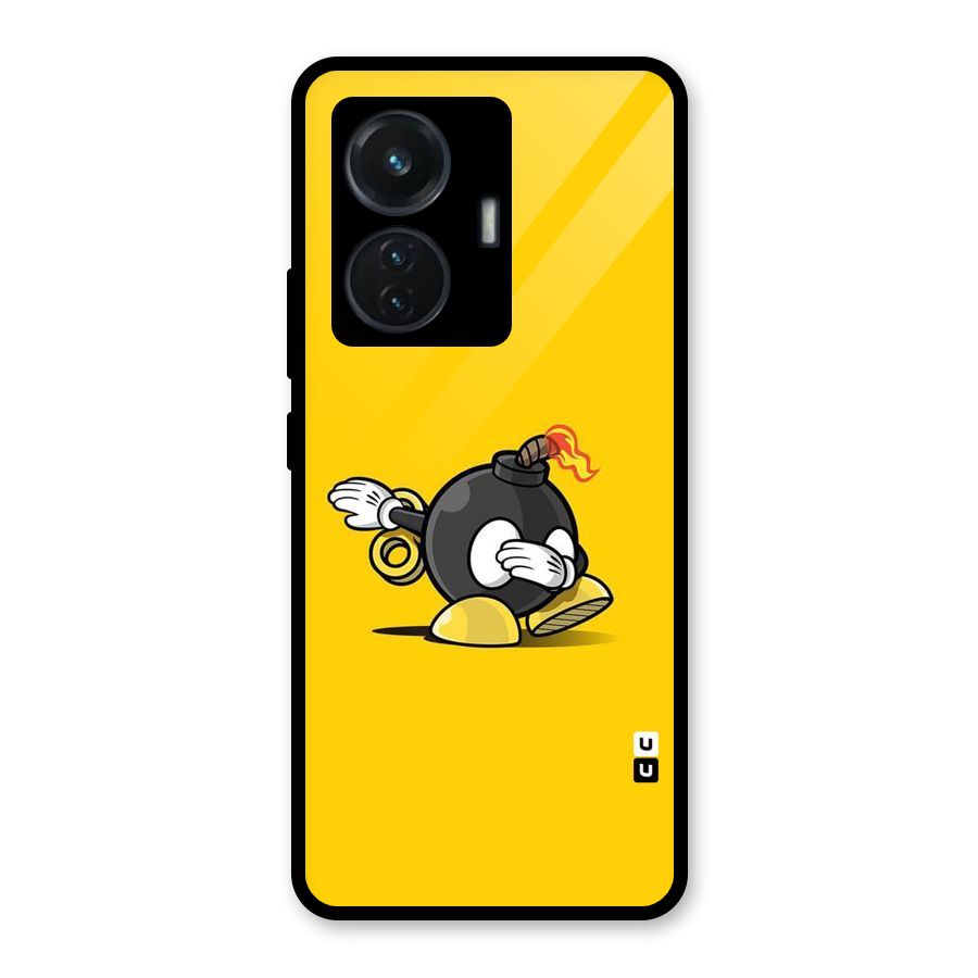 Dab Bomb Glass Back Case for iQOO Z6 44W