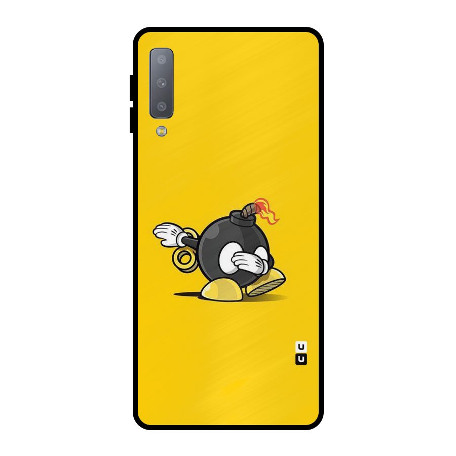 Dab Bomb Metal Back Case for Galaxy A7 (2018)