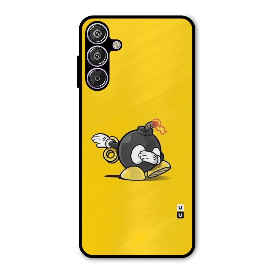 Dab Bomb Metal Back Case for Galaxy F15