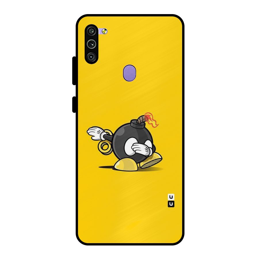 Dab Bomb Metal Back Case for Galaxy M11