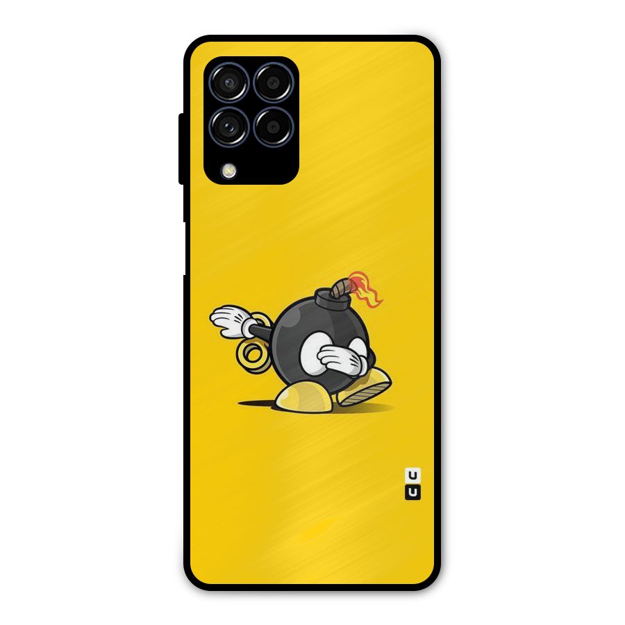 Dab Bomb Metal Back Case for Galaxy M53 5G