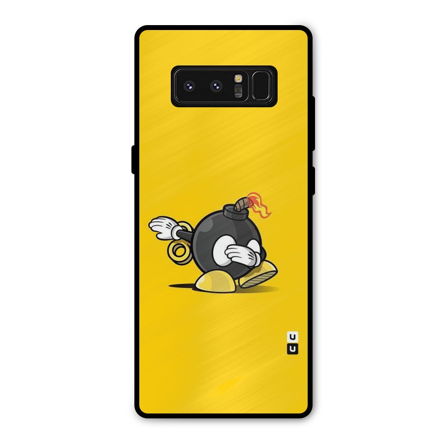 Dab Bomb Metal Back Case for Galaxy Note 8