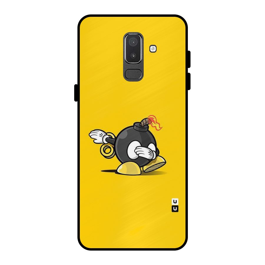 Dab Bomb Metal Back Case for Galaxy On8 (2018)