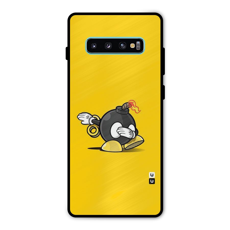 Dab Bomb Metal Back Case for Galaxy S10 Plus