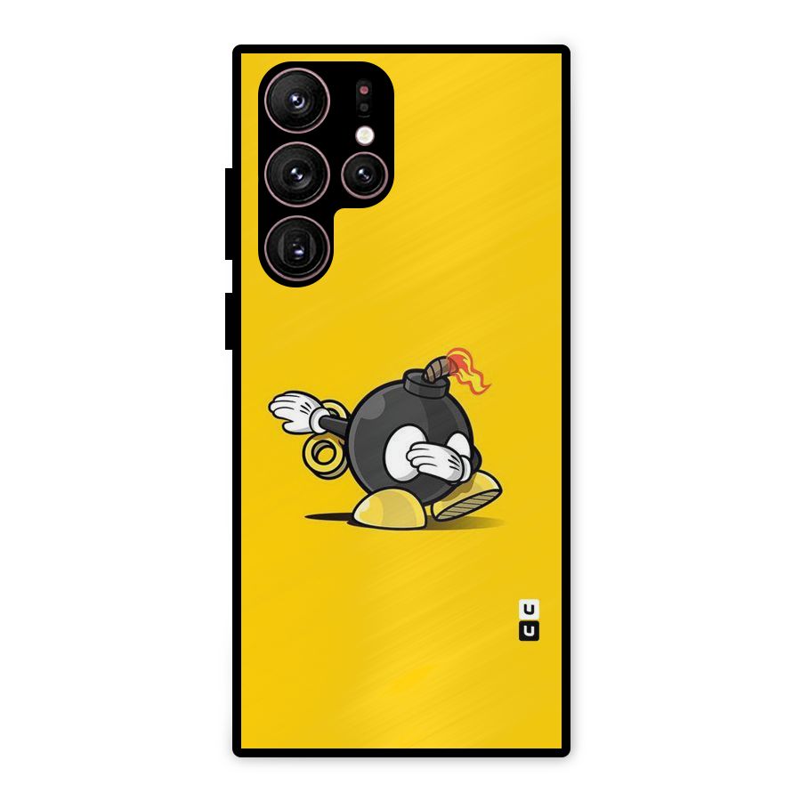 Dab Bomb Metal Back Case for Galaxy S22 Ultra 5G
