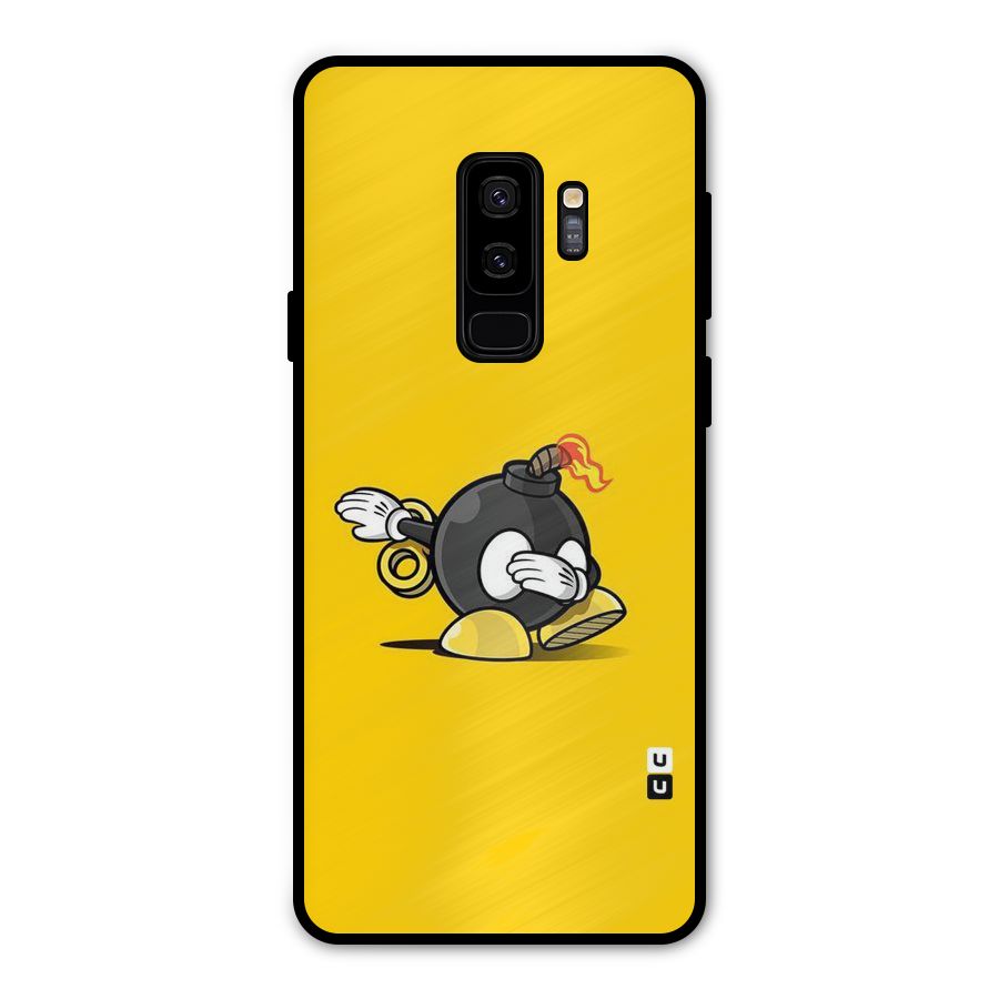 Dab Bomb Metal Back Case for Galaxy S9 Plus