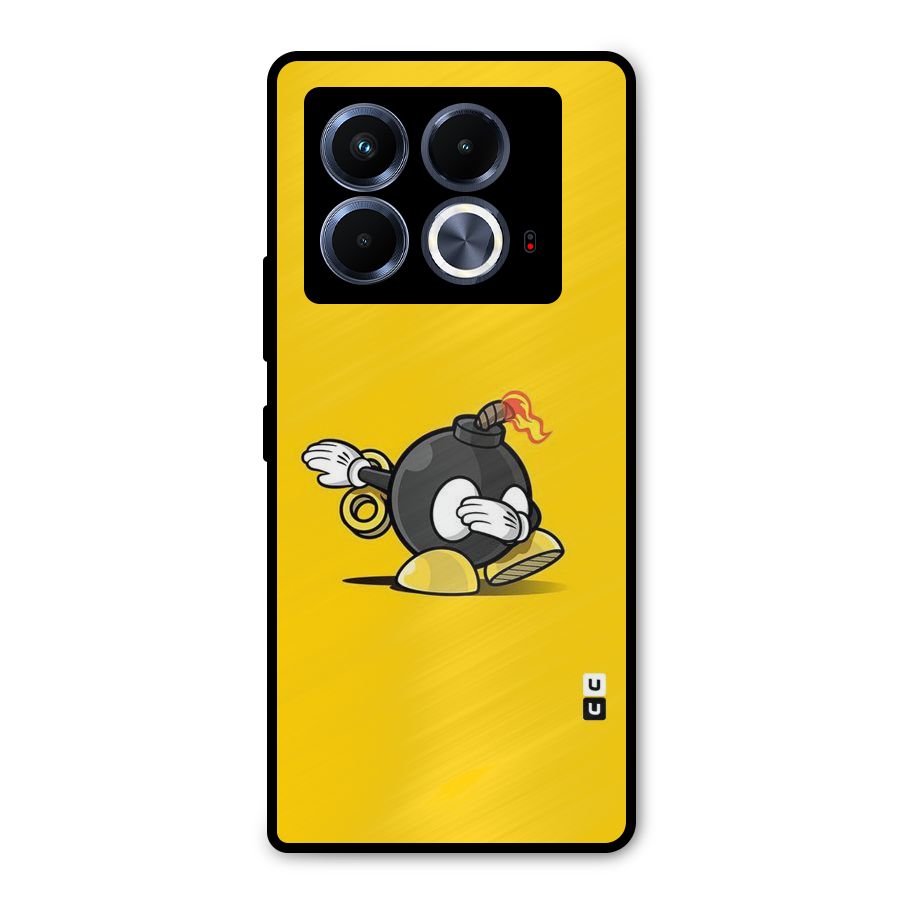 Dab Bomb Metal Back Case for Infinix Note 40 5G