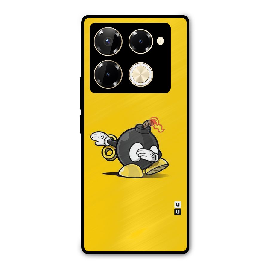 Dab Bomb Metal Back Case for Infinix Note 40 Pro