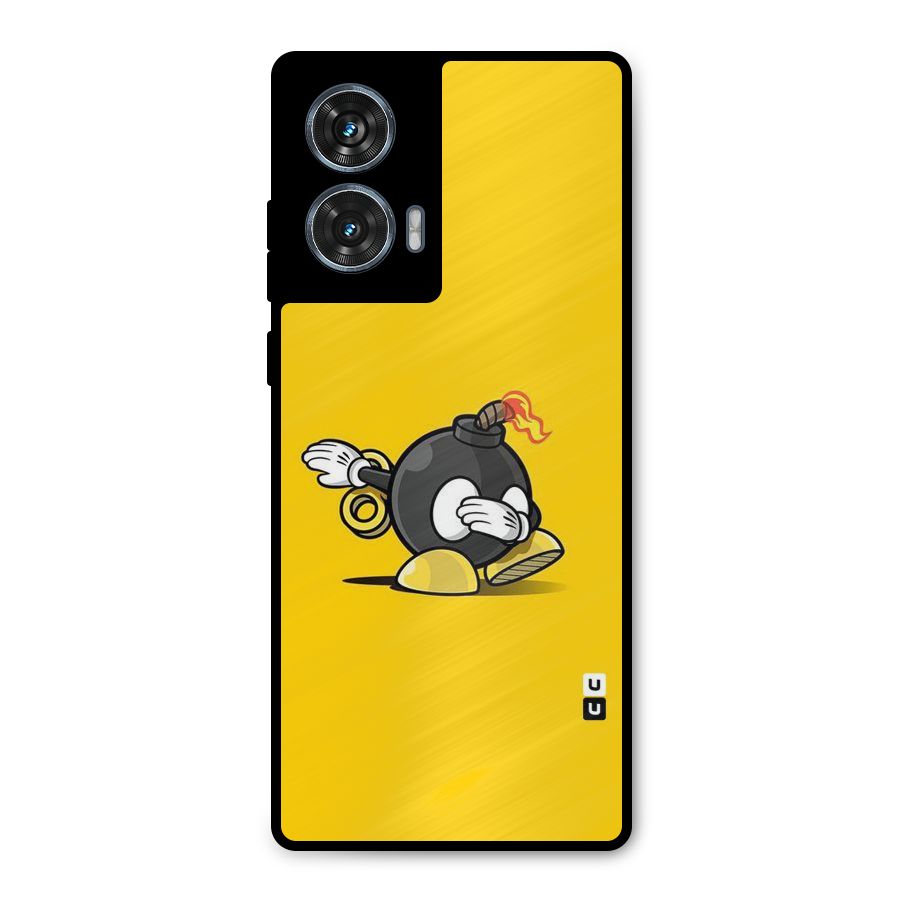 Dab Bomb Metal Back Case for Motorola Edge 50 Fusion