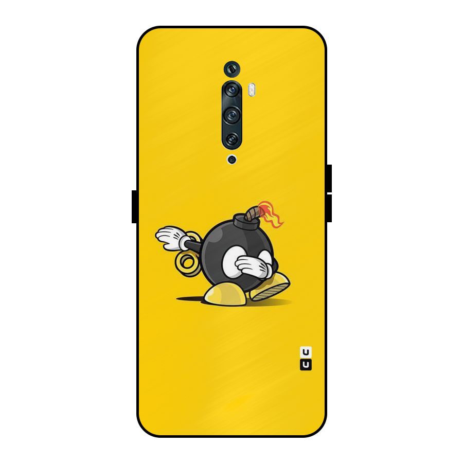 Dab Bomb Metal Back Case for Oppo Reno2 F
