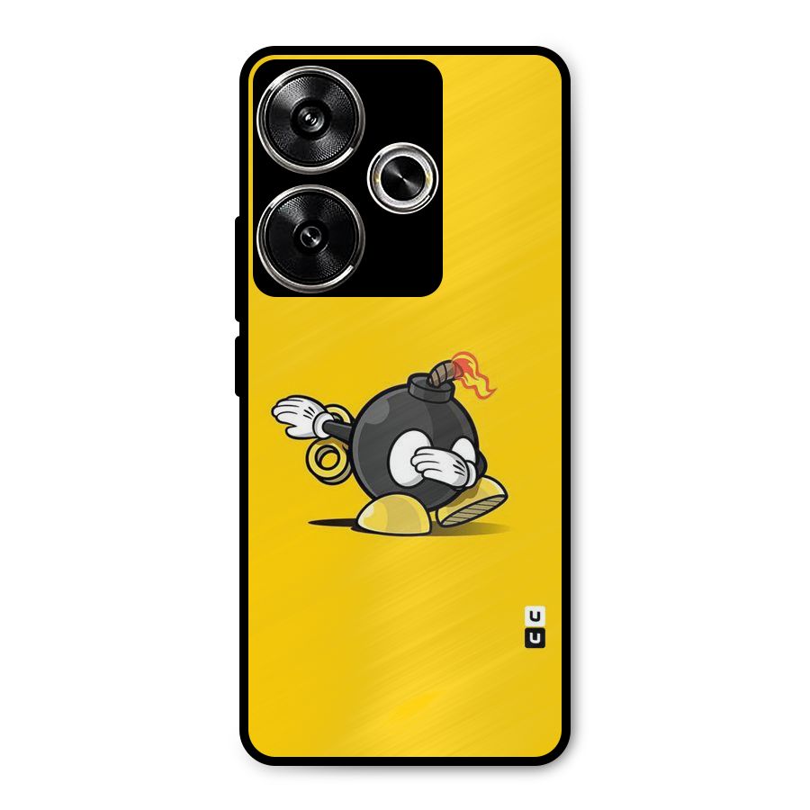 Dab Bomb Metal Back Case for Poco F6