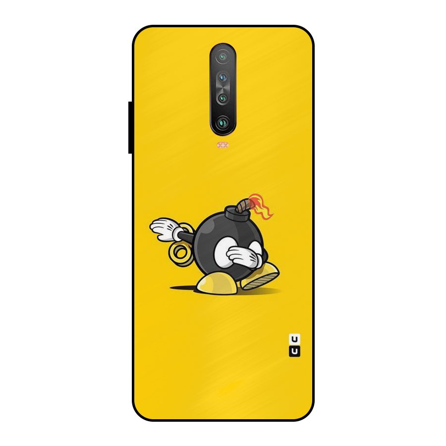 Dab Bomb Metal Back Case for Poco X2