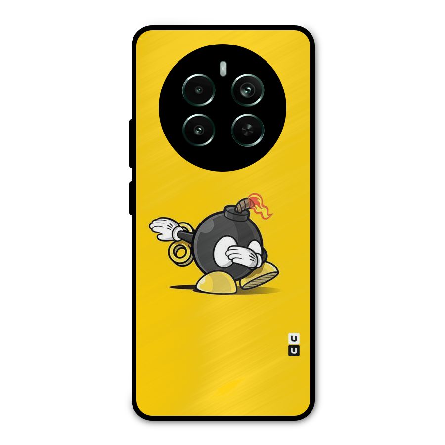 Dab Bomb Metal Back Case for Realme 12 Pro Plus