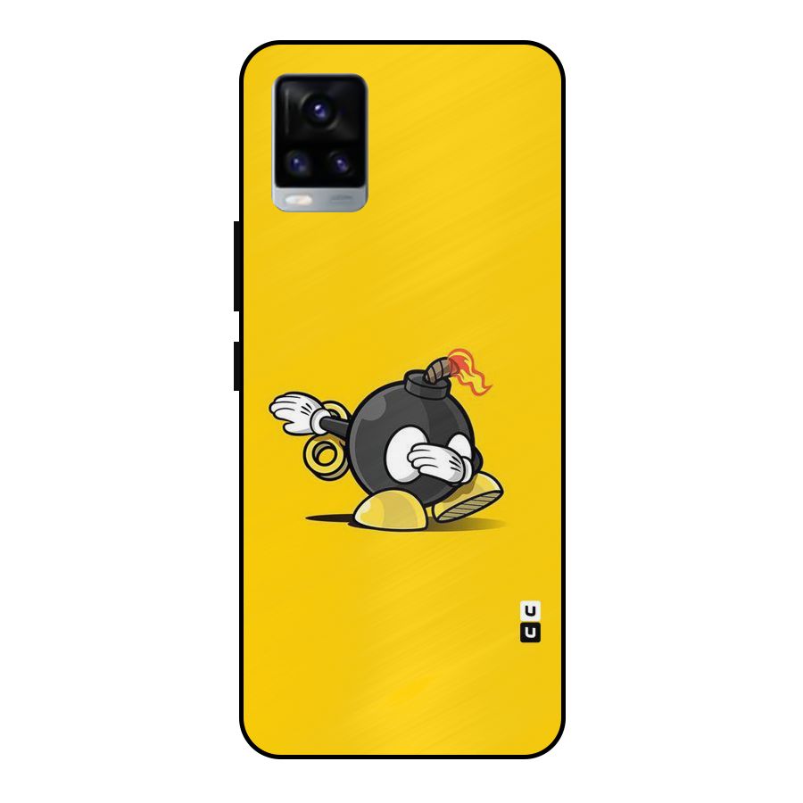 Dab Bomb Metal Back Case for Vivo V20 2021