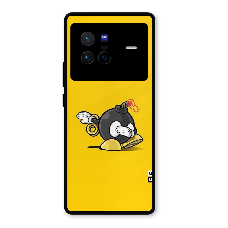 Dab Bomb Metal Back Case for Vivo X80