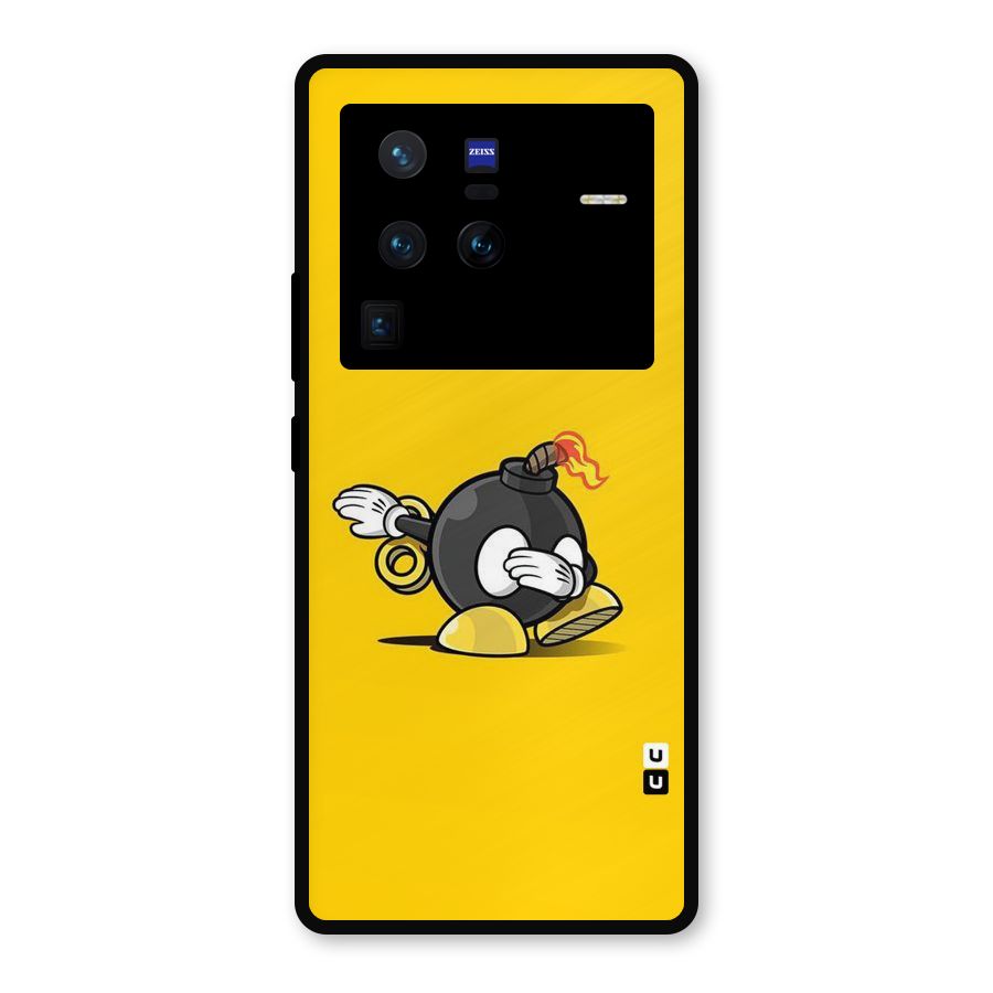 Dab Bomb Metal Back Case for Vivo X80 Pro
