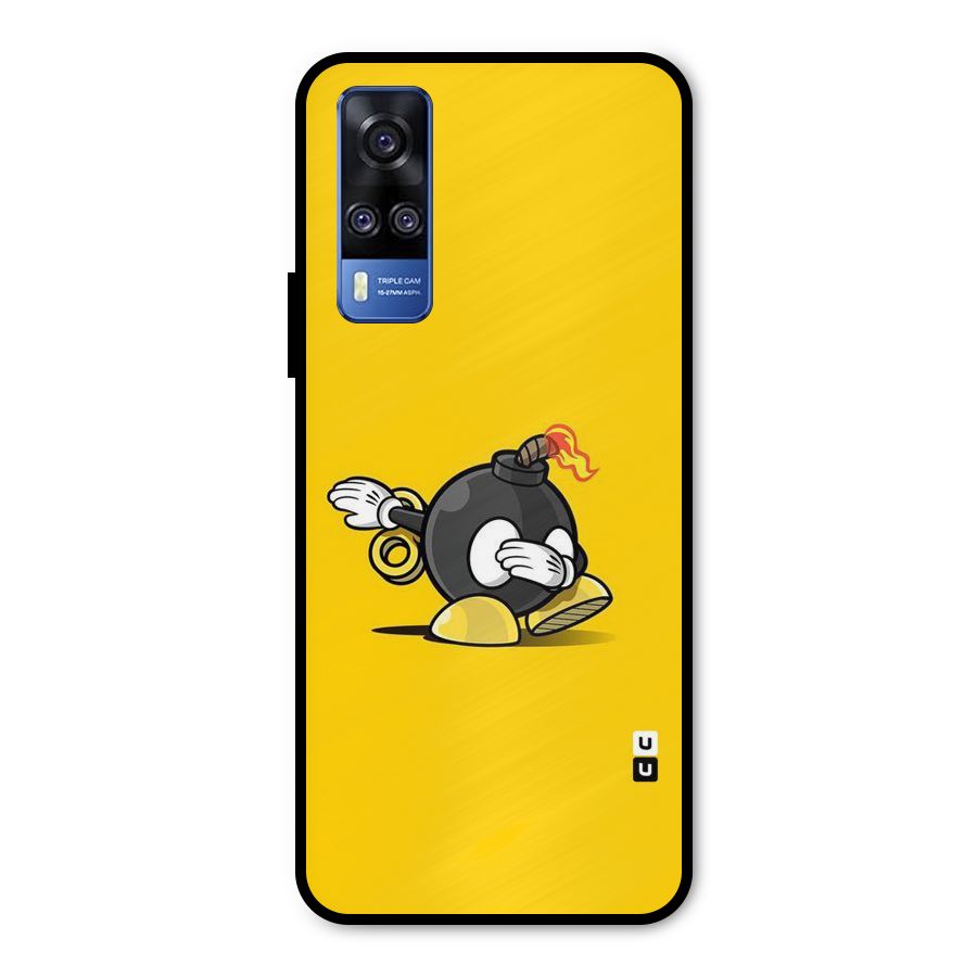 Dab Bomb Metal Back Case for Vivo Y31