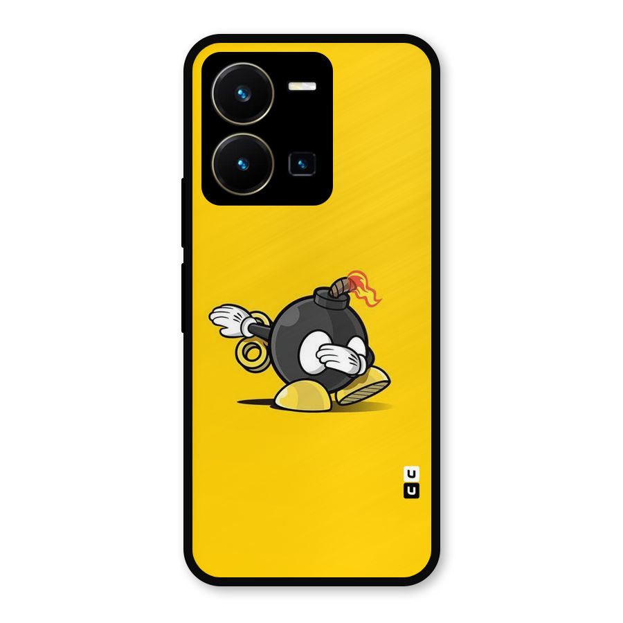 Dab Bomb Metal Back Case for Vivo Y35