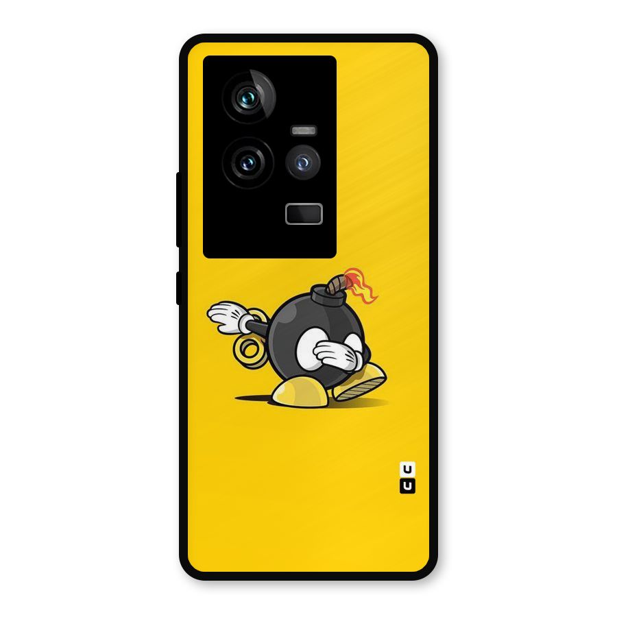 Dab Bomb Metal Back Case for iQOO 11 5G