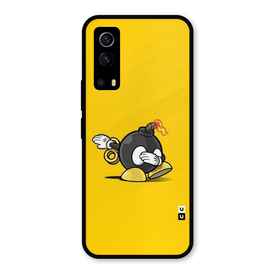 Dab Bomb Metal Back Case for iQOO Z3