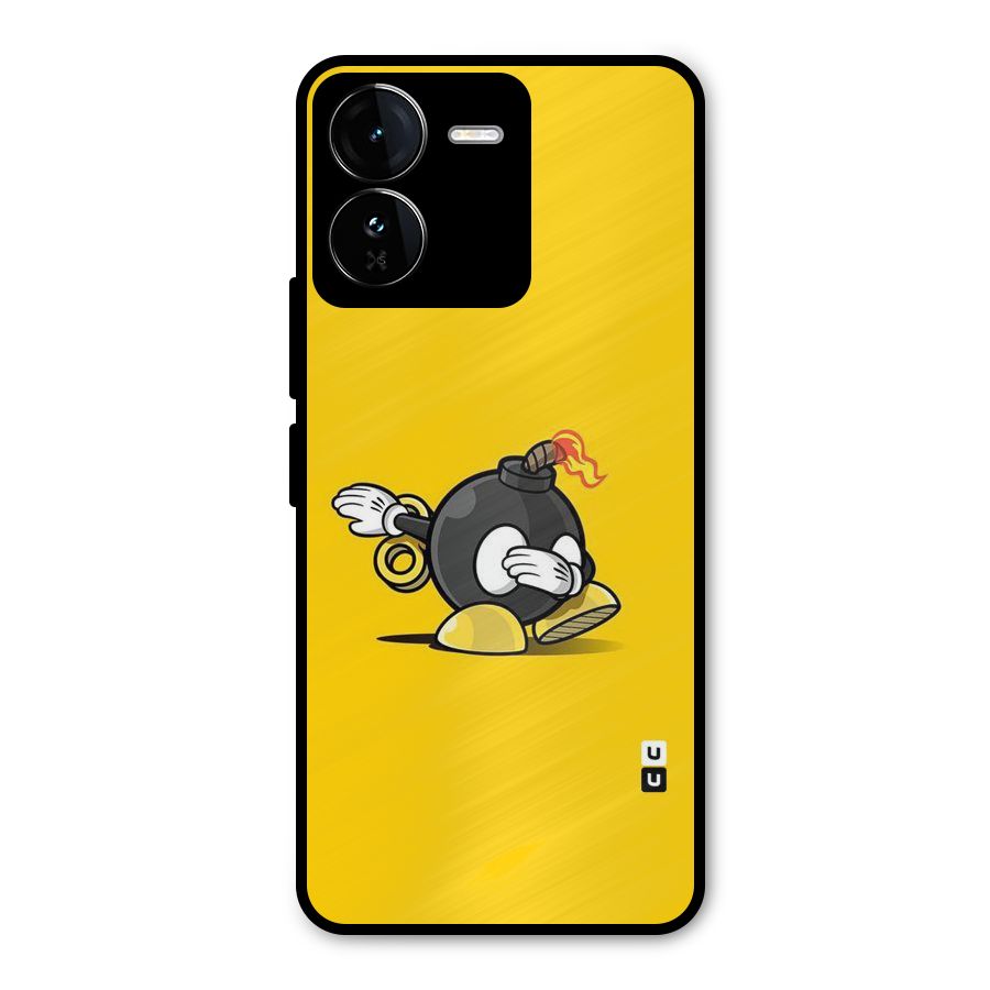 Dab Bomb Metal Back Case for iQOO Z9