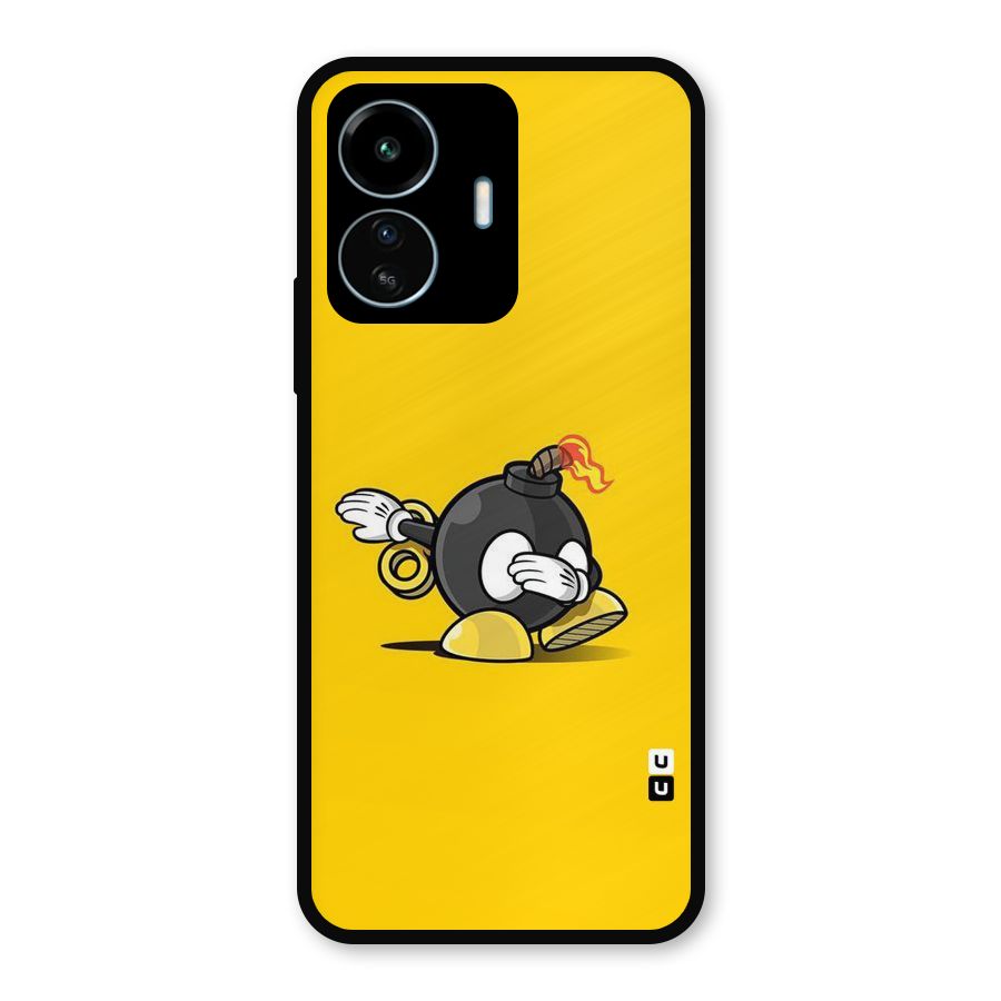 Dab Bomb Metal Back Case for vivo iQOO Z6 Lite 5G