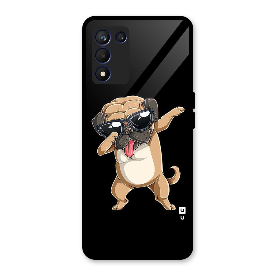 Dab Cool Dog Glass Back Case for Realme 9 5G Speed