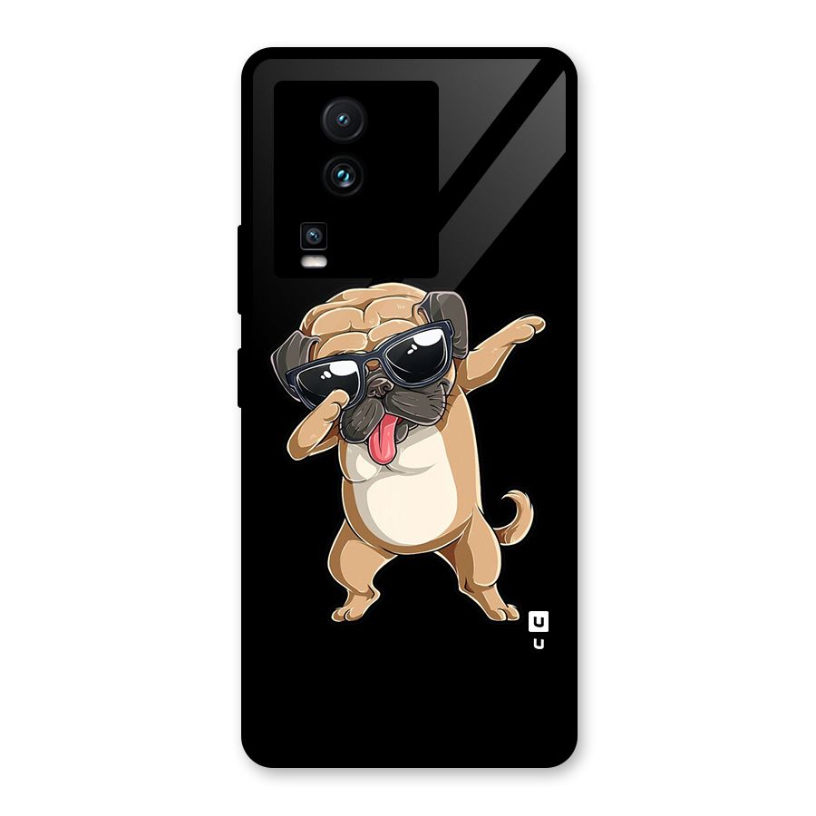 Dab Cool Dog Glass Back Case for Vivo iQOO Neo 7