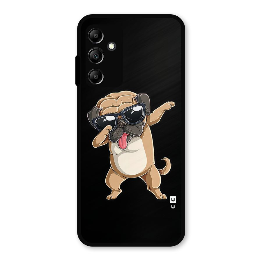 Dab Cool Dog Metal Back Case for Galaxy A14 5G